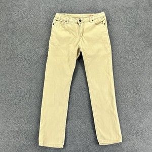 7 For All Mankind Pants‎ Jeans Boys Size 12 Beige Slimmy Straight Leg